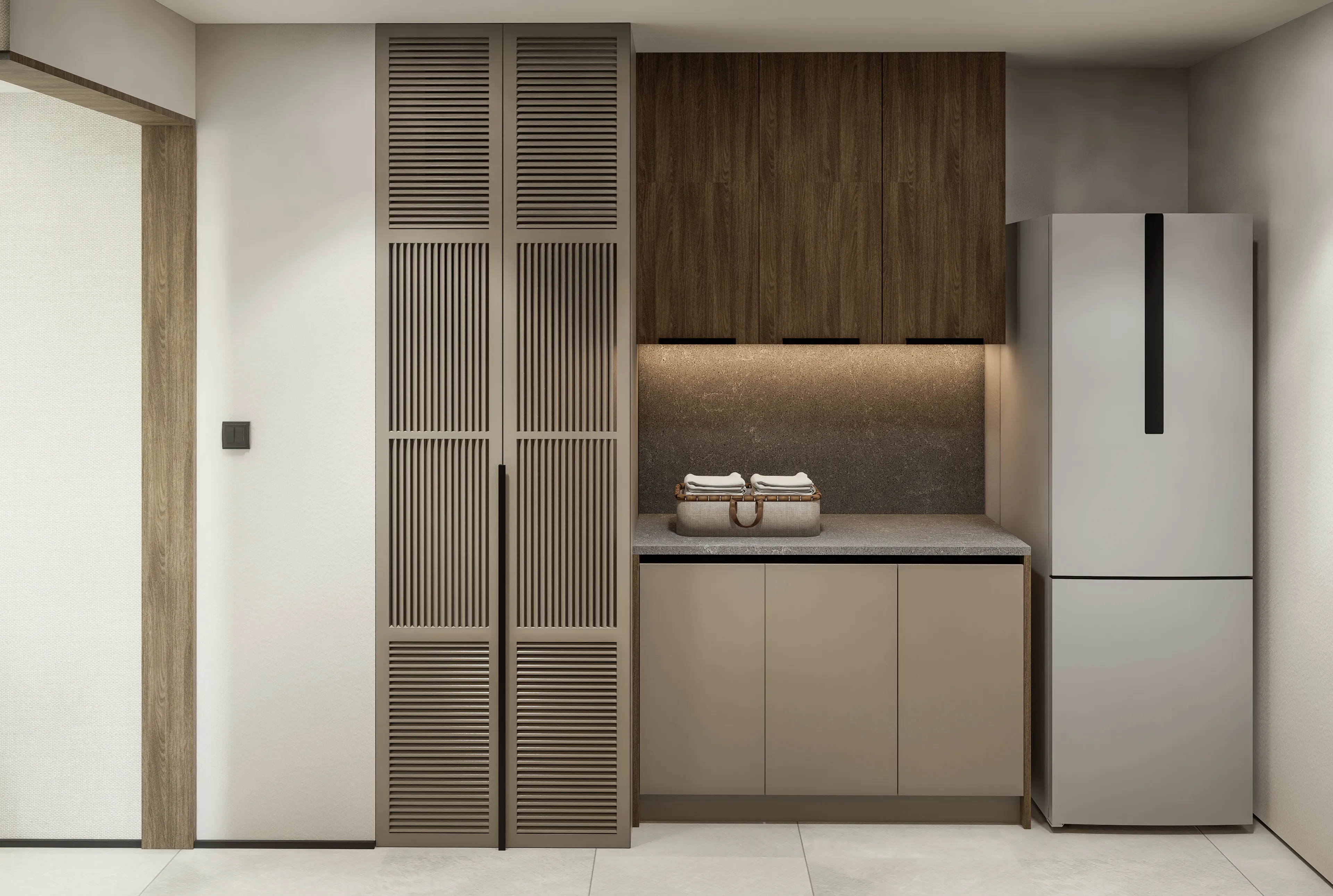 the wave towers 1 bedroom washing area