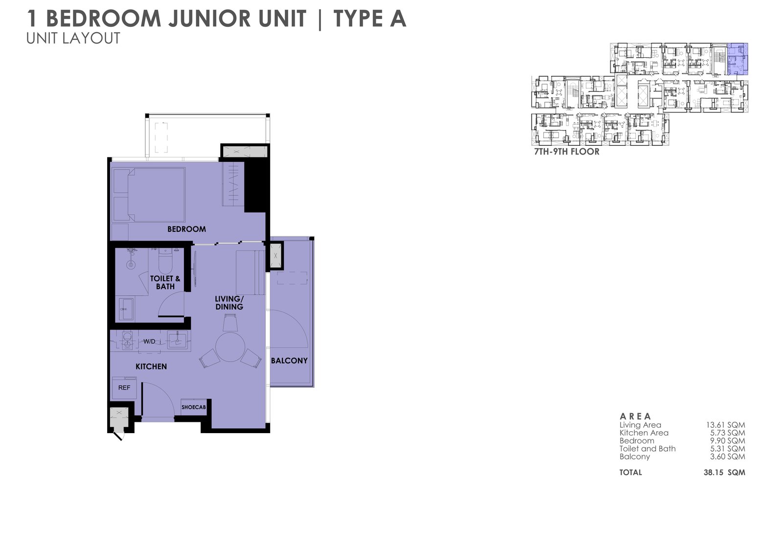the wave towers 1 bedroom