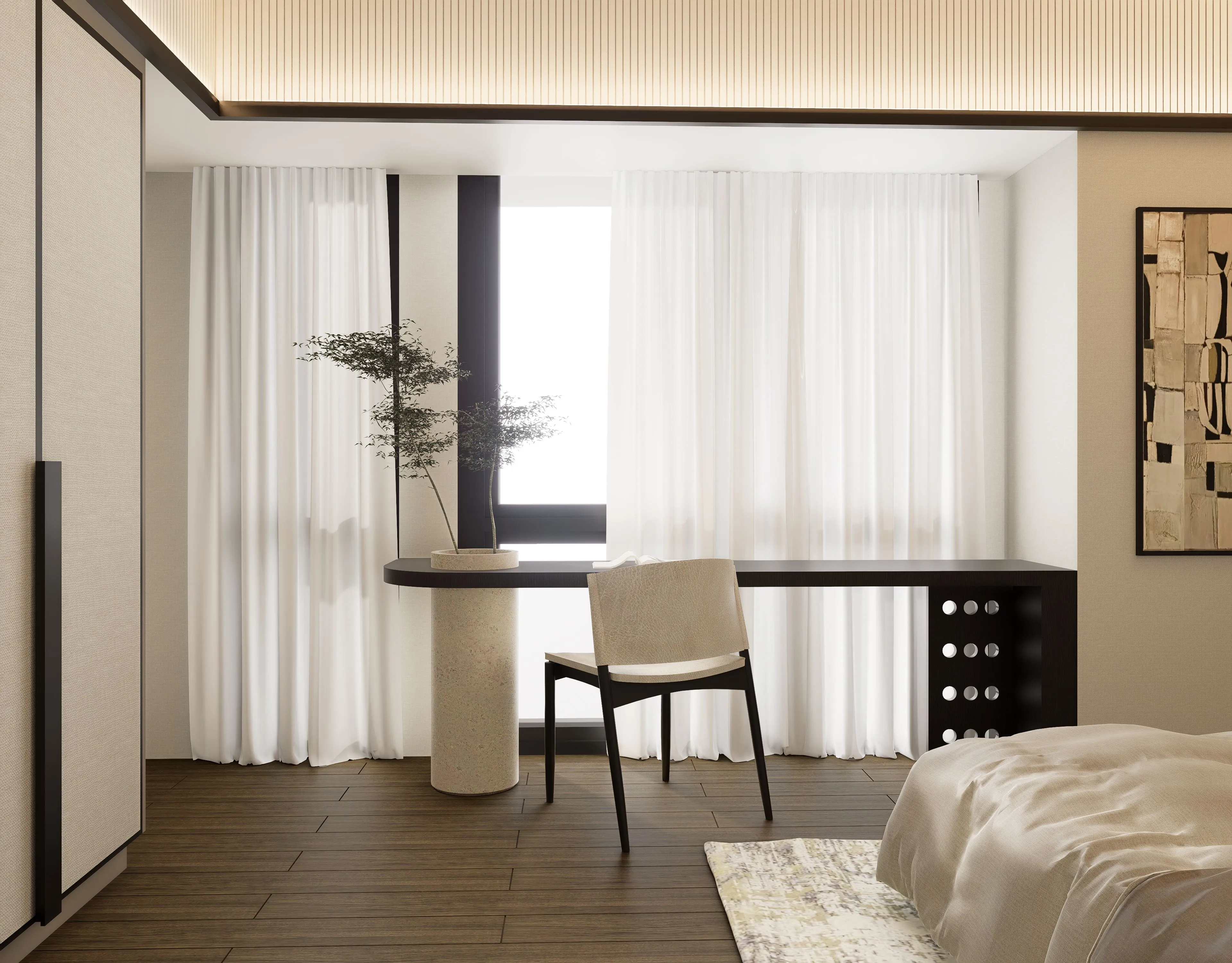 the wave towers 3 bedroom masters inside